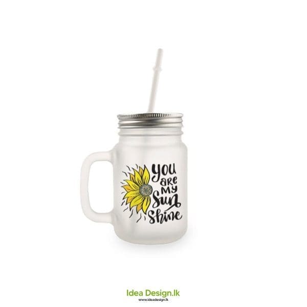 Sublimation Blank Clear Mason Jar