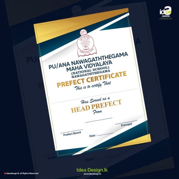 Certificate Design